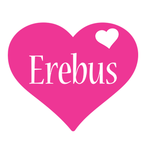 Erebus love-heart logo