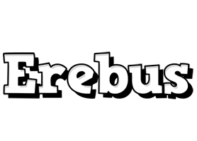 Erebus snowing logo