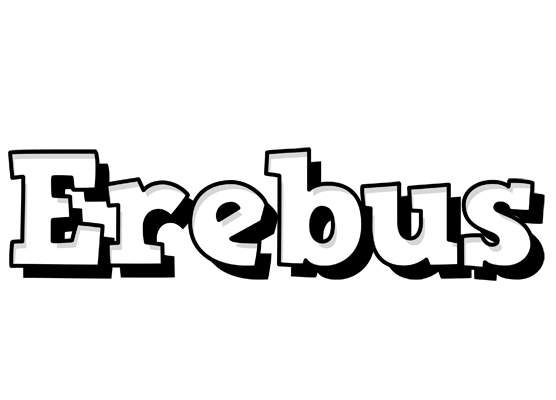 Erebus snowing logo