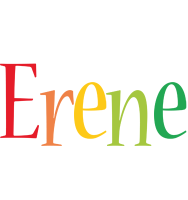 Erene birthday logo