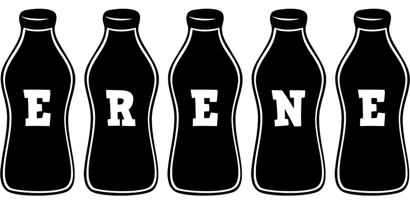Erene bottle logo