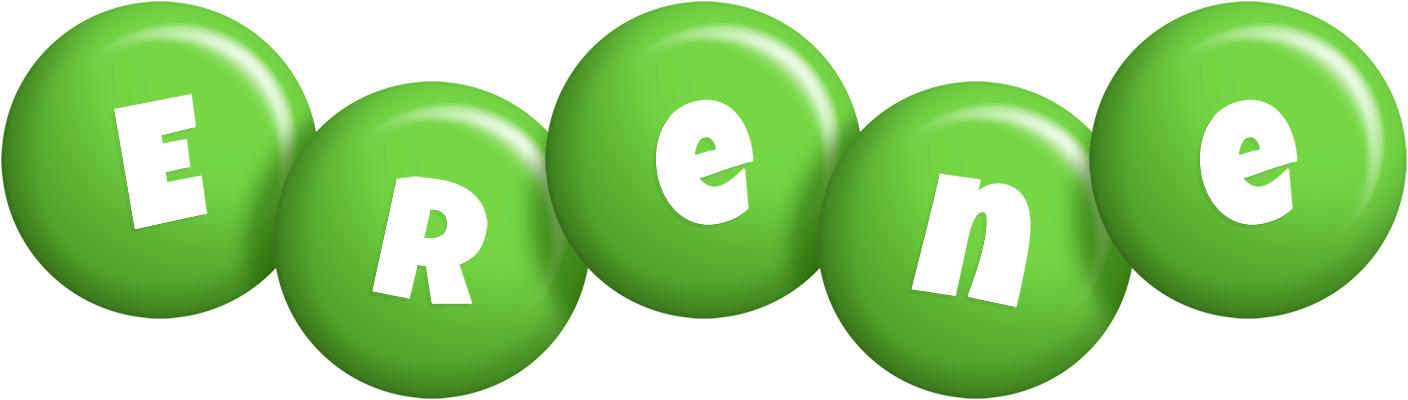 Erene candy-green logo