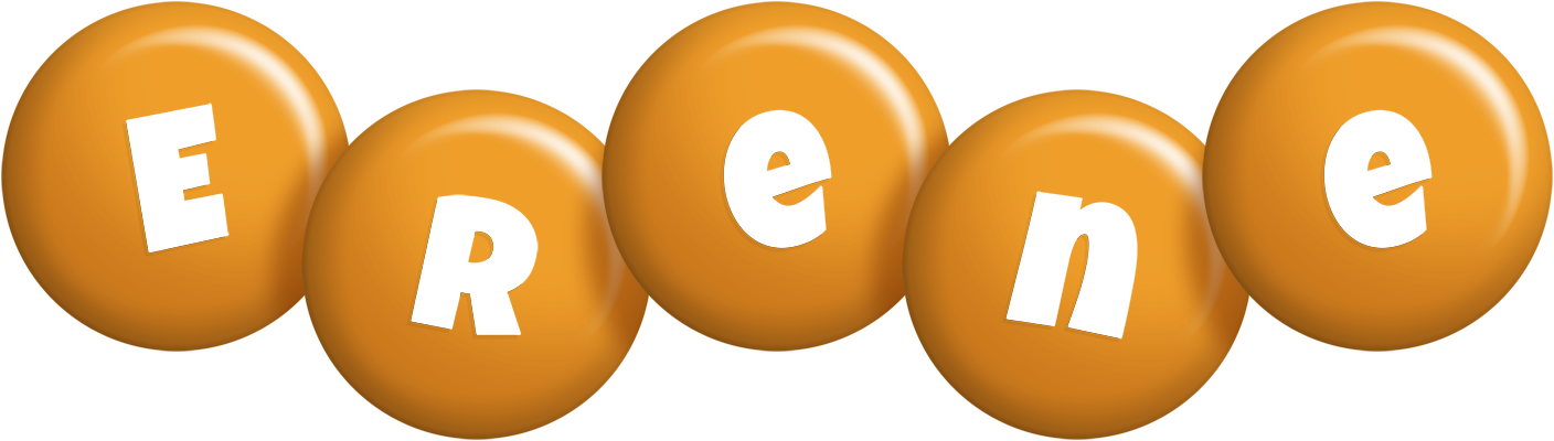 Erene candy-orange logo