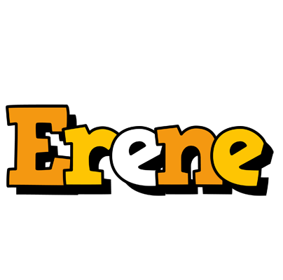 Erene cartoon logo