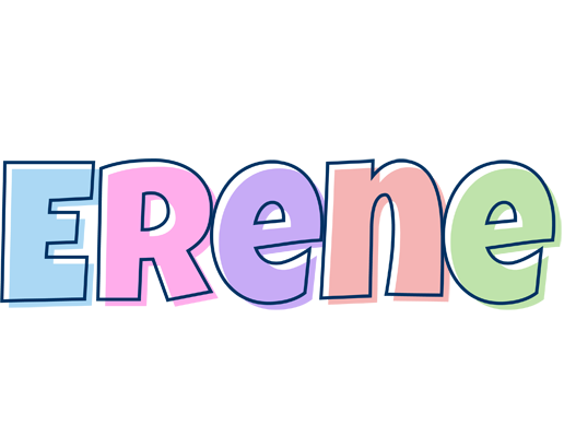 Erene pastel logo
