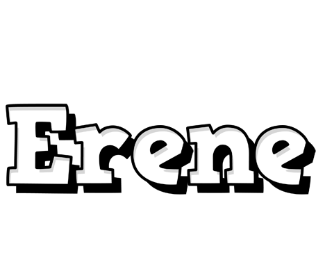 Erene snowing logo