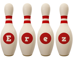 Erez bowling-pin logo