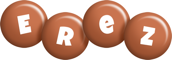 Erez candy-brown logo