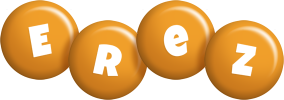 Erez candy-orange logo