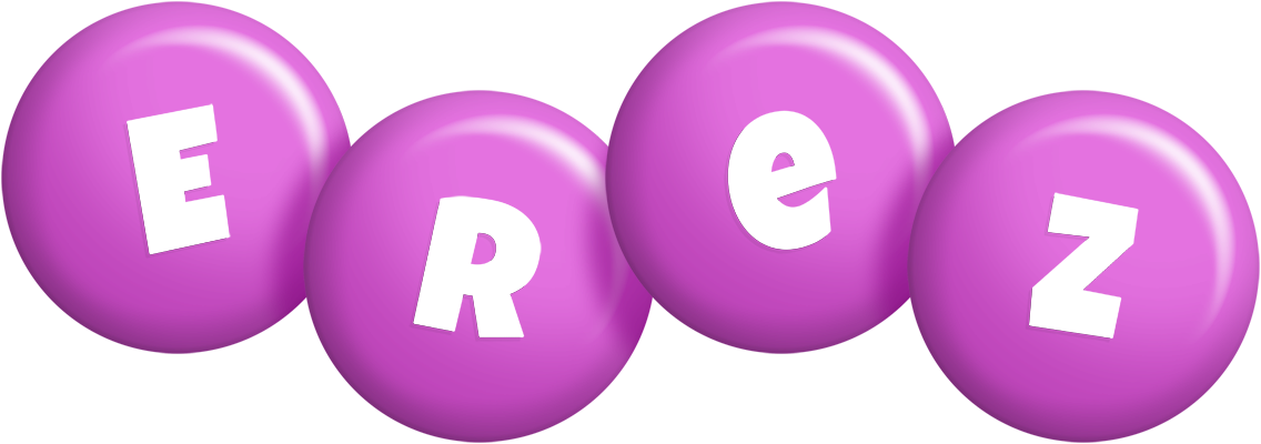 Erez candy-purple logo
