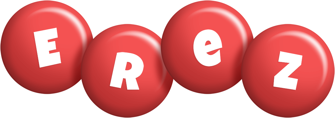 Erez candy-red logo