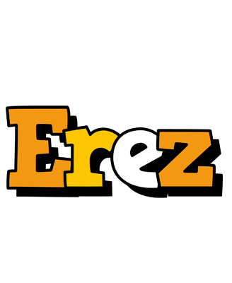 Erez cartoon logo