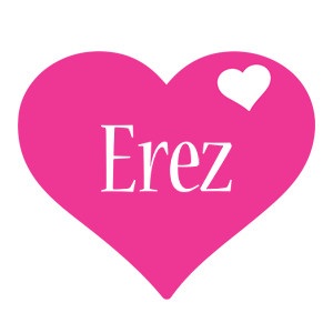 Erez love-heart logo