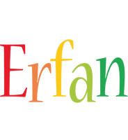Erfan birthday logo