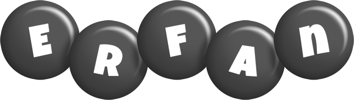 Erfan candy-black logo