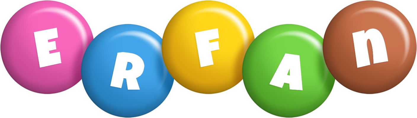 Erfan candy logo