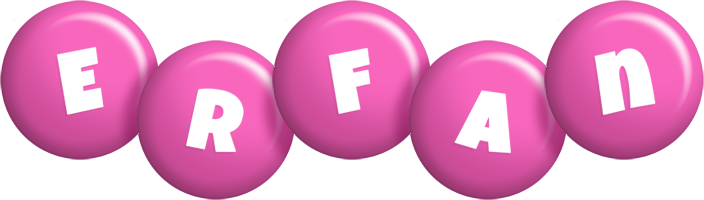 Erfan candy-pink logo