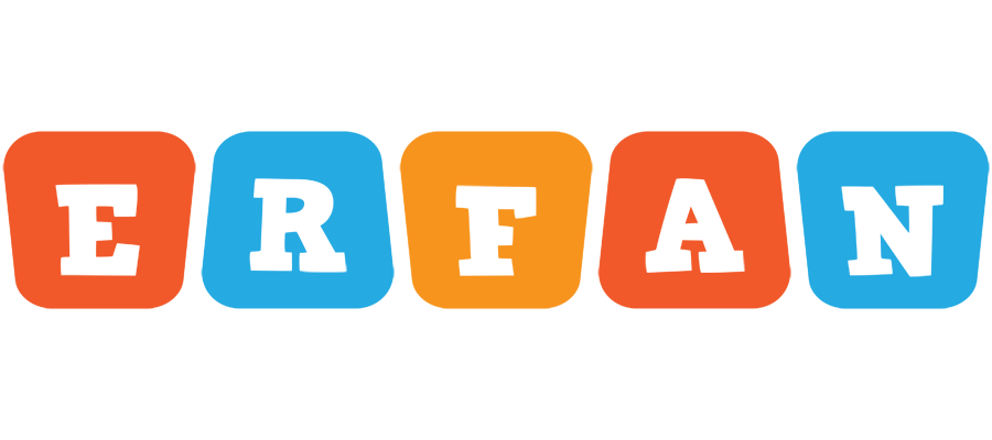 Erfan comics logo