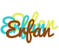 Erfan cupcake logo