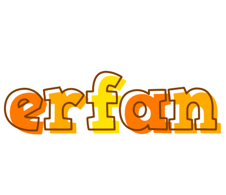 Erfan desert logo