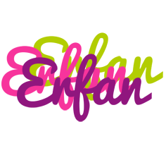 Erfan flowers logo