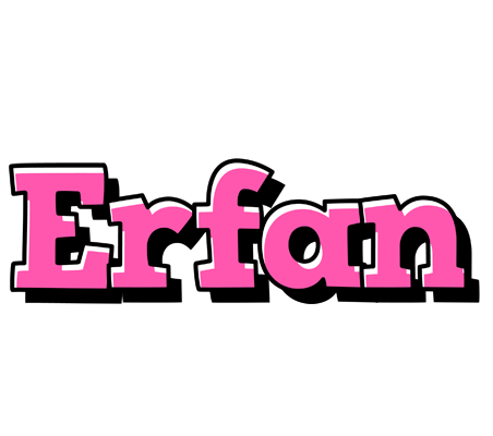 Erfan girlish logo