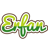 Erfan golfing logo