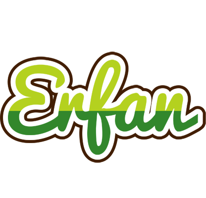 Erfan golfing logo