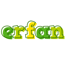 Erfan juice logo