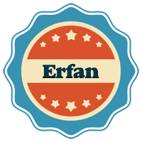 Erfan labels logo