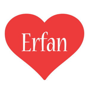Erfan love logo