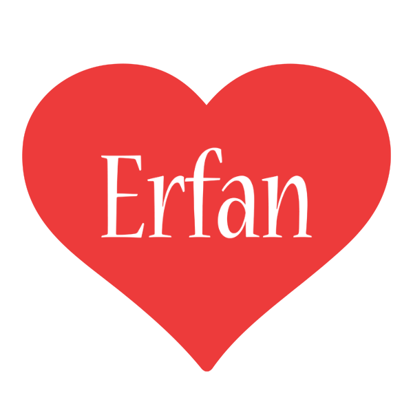 Erfan love logo