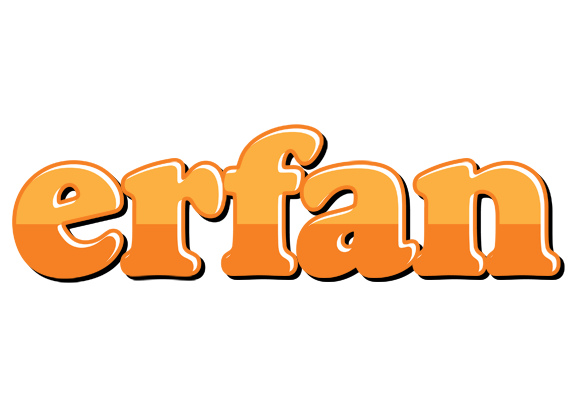 Erfan orange logo