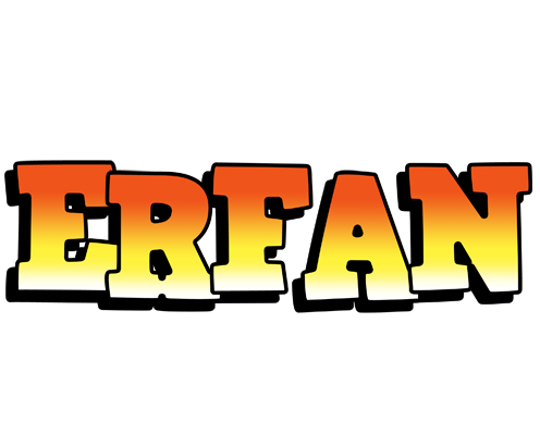 Erfan sunset logo