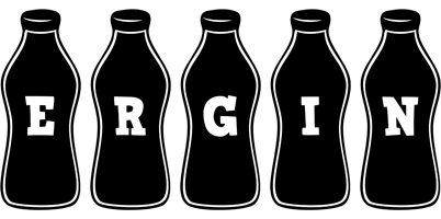 Ergin bottle logo