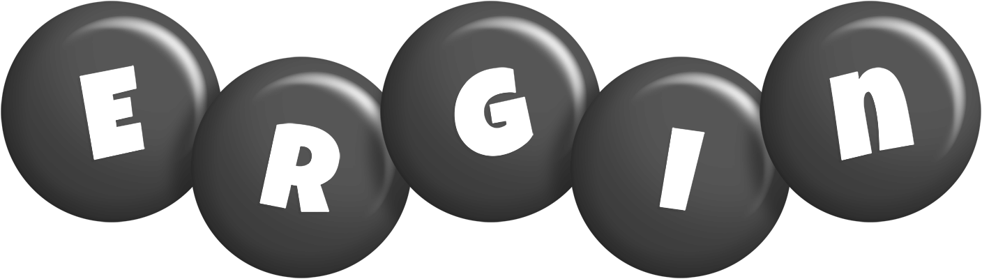 Ergin candy-black logo
