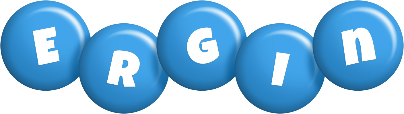 Ergin candy-blue logo