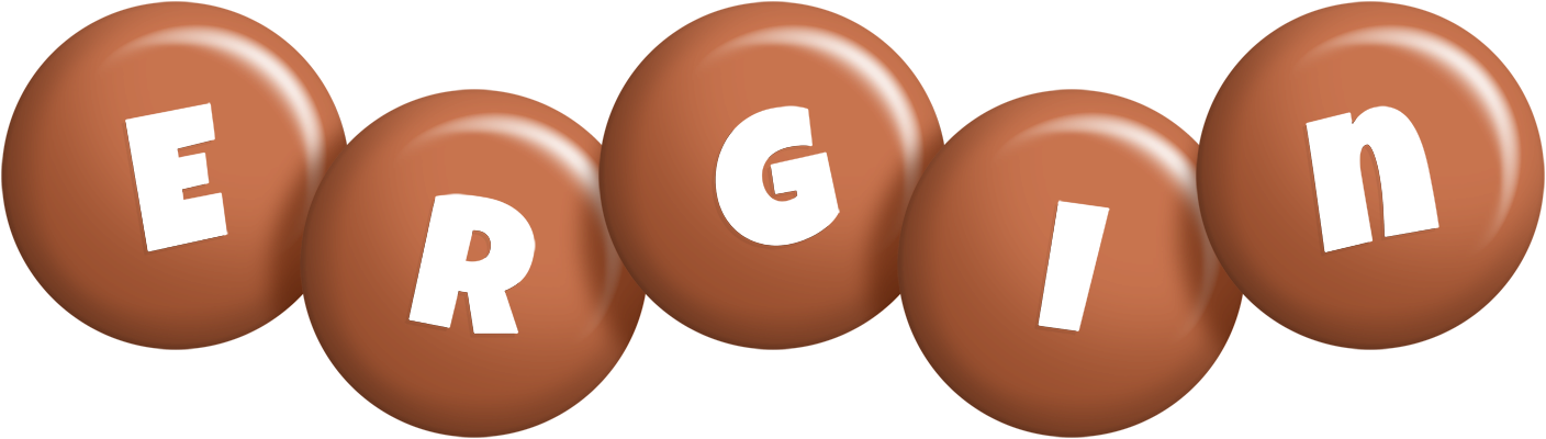 Ergin candy-brown logo