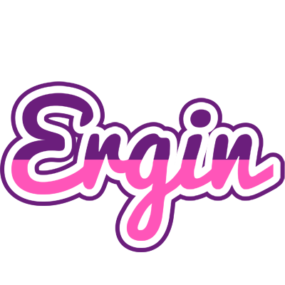 Ergin cheerful logo