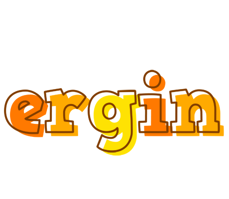 Ergin desert logo