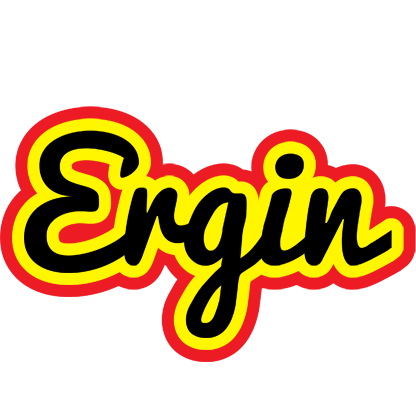 Ergin flaming logo
