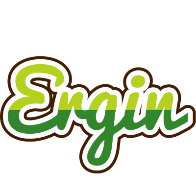 Ergin golfing logo