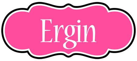 Ergin invitation logo