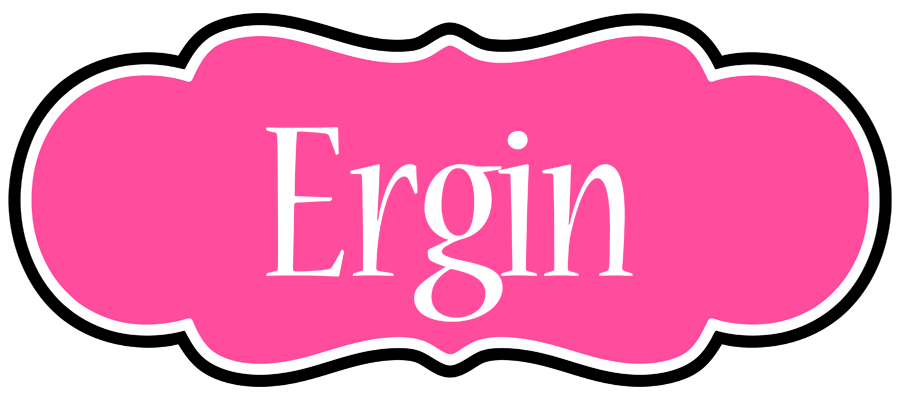 Ergin invitation logo