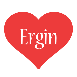 Ergin love logo