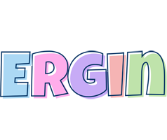 Ergin pastel logo