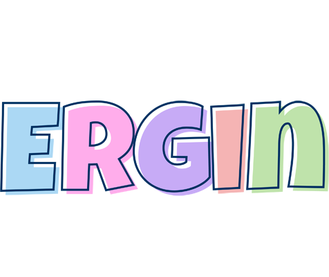 Ergin pastel logo