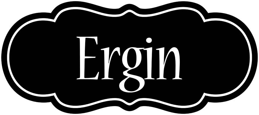 Ergin welcome logo