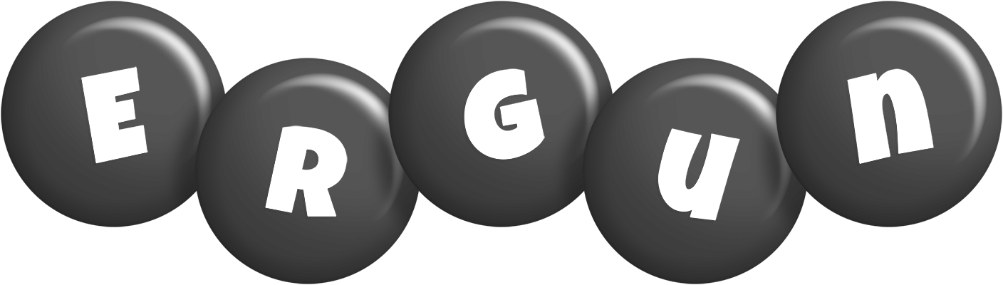 Ergun candy-black logo