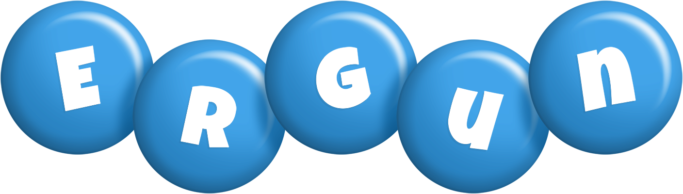 Ergun candy-blue logo